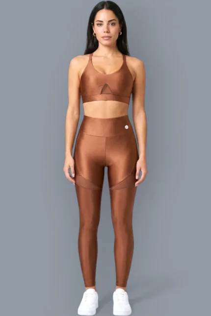 Cappuccino Set — Top + Leggings