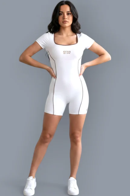 Off White Seamless Jumpsuit