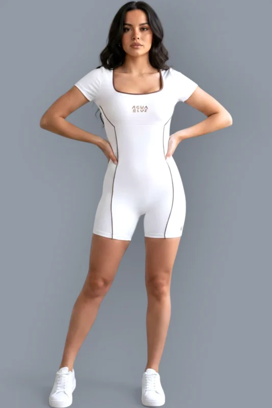 Off White Seamless Jumpsuit
