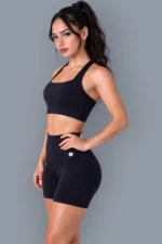 Ensemble noir Eclipse - Top + short
