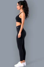 Ensemble Eclipse Black - Top + Leggings