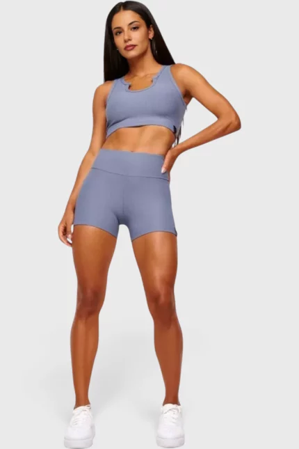 BCult Copacabana Sculpt Shorts — Rain