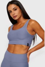 BCult Copacabana Sculpt Cropped Top — Rain