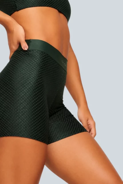 BCult Corcovado Motion Textured Shorts — Green