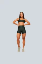 BCult Corcovado Motion Textured Shorts — Green