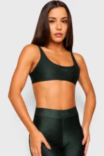 BCult Ipanema Motion Reversible Top — Green - Image 4