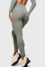 BCult Lago Verde High-Waist Leggings — Aloe - Image 3