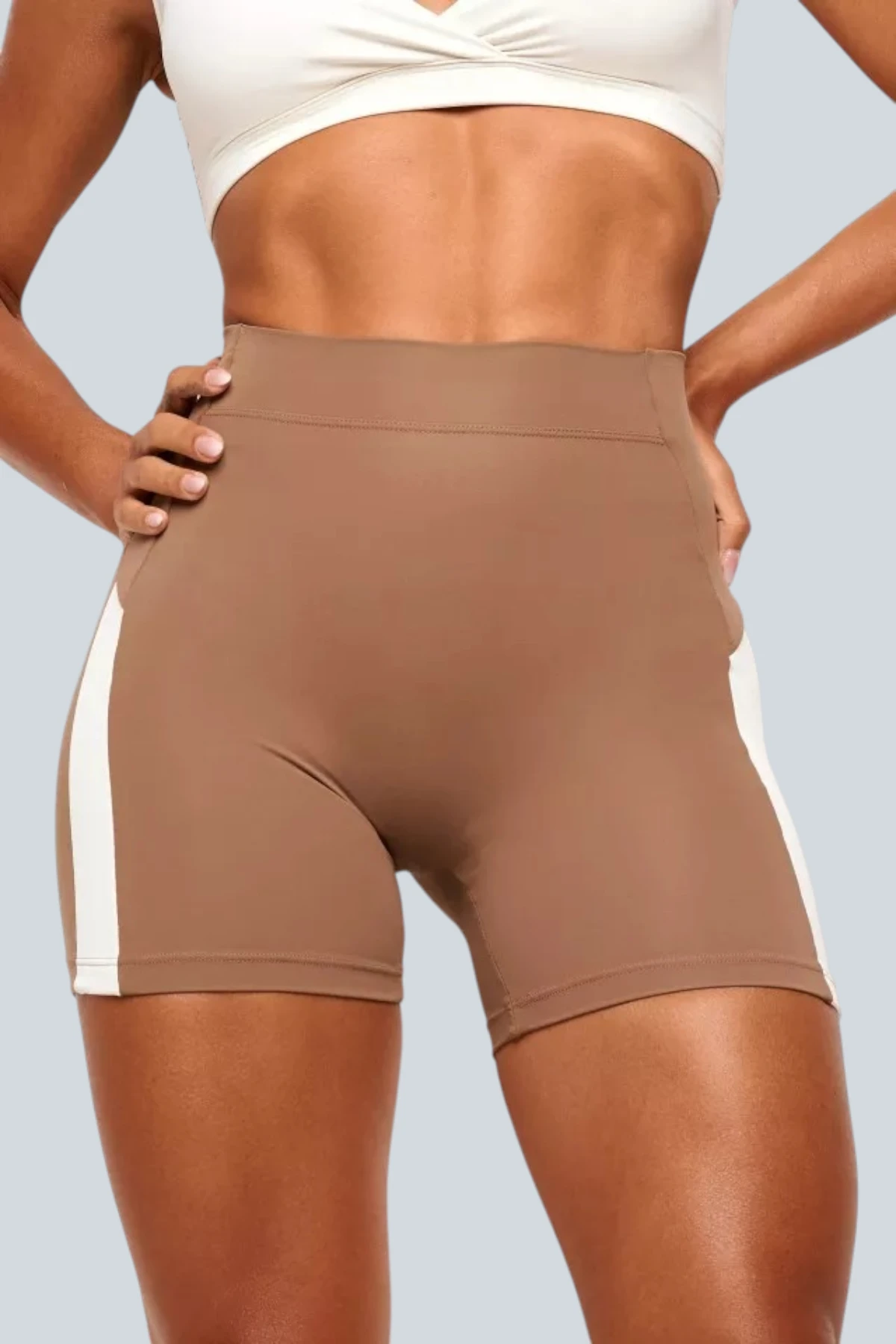 BCult Limmat Flow High-Waist Shorts — Hazel