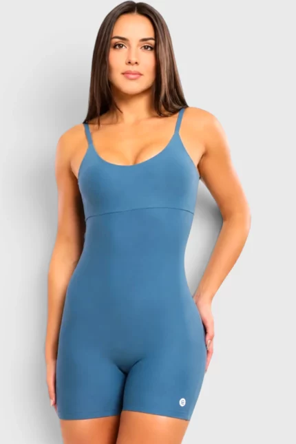 BCult Sapphire Blue Seamless Playsuit