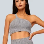 BCult Alpine Sculpt One-Shoulder Top — Mélange
