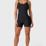 BCult black jumpsuit Switzerland – Front-Seamless Playsuit