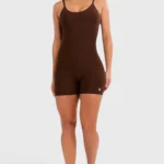 BCult brown jumpsuit Switzerland – Dark Brown Seamless Playsuit