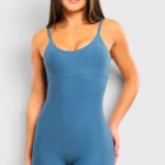 Blue jumpsuit Switzerland – BCult Sapphire Blue Seamless Playsuit