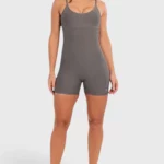 Grey jumpsuit Switzerland – BCult Urban Grey Seamless Playsuit