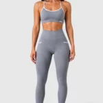 BCult Grey Leggings Switzerland – Nickel Grey Ice Detail Pocket Leggings