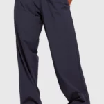 Navy blue relaxed trousers Awaken