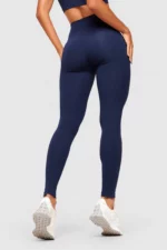 Cove blue leggings without a front seam