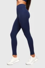 Cove blue leggings without a front seam