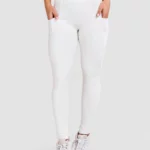 Off-white leggings with a side pocket