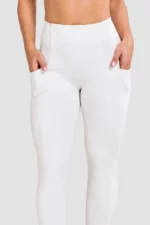 Off-white leggings with a side pocket