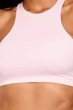 Bloom pink racerback crop top Frame