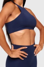 Cove blue racerback crop top Frame