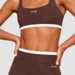Truffle brown reversible top Midnight