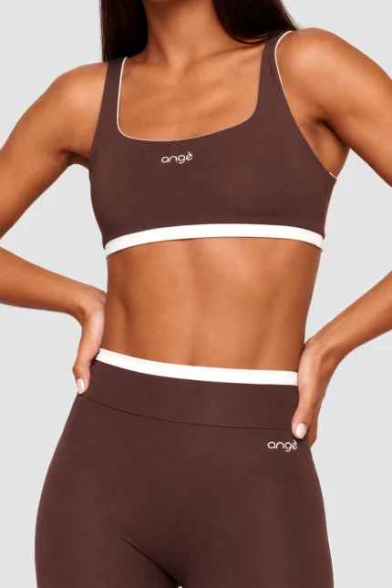 Truffle brown reversible top Midnight
