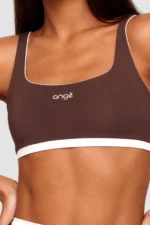 Truffle brown reversible top Midnight